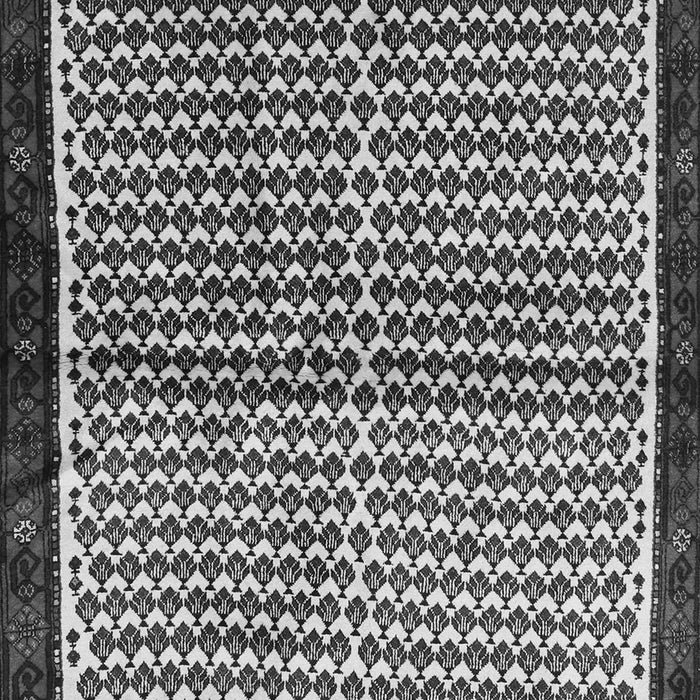 Abstract Gray Contemporary Rug, con2056gry