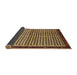 Sideview of Abstract Brown Contemporary Rug, con2056brn