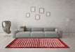 Contemporary Red Washable Rugs