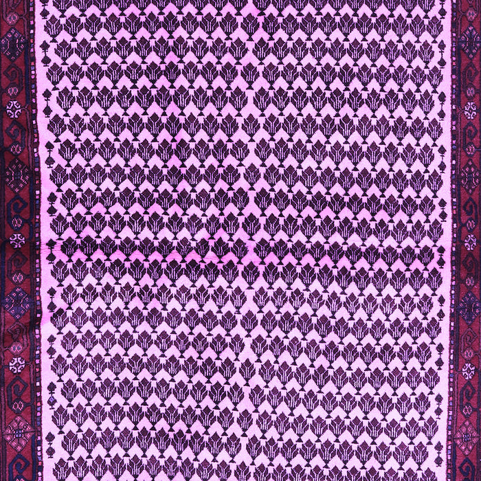 Abstract Purple Contemporary Rug, con2056pur
