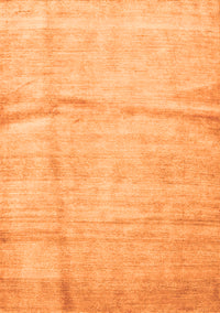 Abstract Orange Contemporary Rug, con2057org