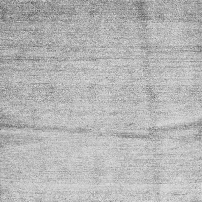 Round Machine Washable Abstract Gray Contemporary Rug, wshcon2057gry