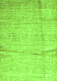 Abstract Green Contemporary Rug, con2057grn