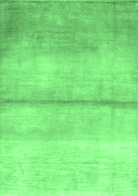 Abstract Emerald Green Contemporary Rug, con2058emgrn