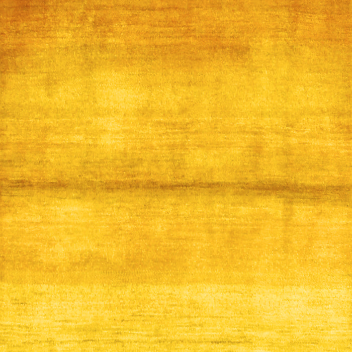 Machine Washable Abstract Yellow Contemporary Rug, wshcon2058yw