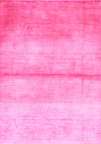 Abstract Pink Contemporary Rug, con2058pnk