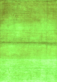 Abstract Green Contemporary Rug, con2058grn