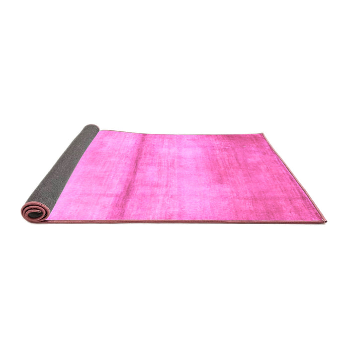 Sideview of Abstract Purple Contemporary Rug, con2058pur