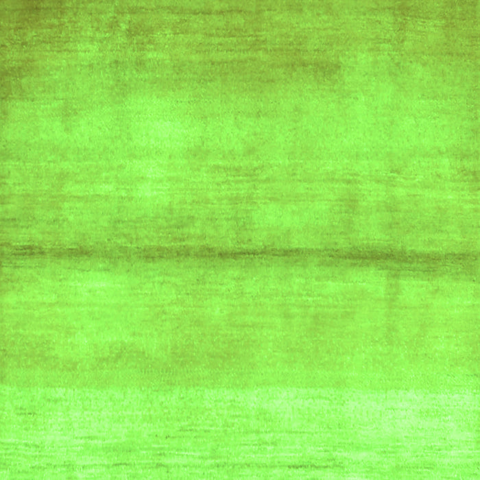 Serging Thickness of Machine Washable Abstract Green Contemporary Area Rugs, wshcon2058grn