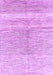 Abstract Purple Contemporary Rug, con2059pur