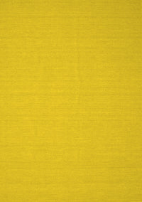 Solid Yellow Modern Rug, con205yw