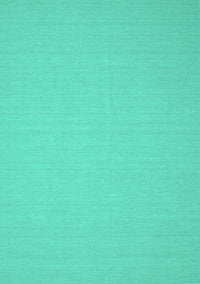 Solid Turquoise Modern Rug, con205turq