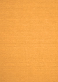 Solid Orange Modern Rug, con205org