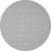 Square Solid Gray Modern Rug, con205gry