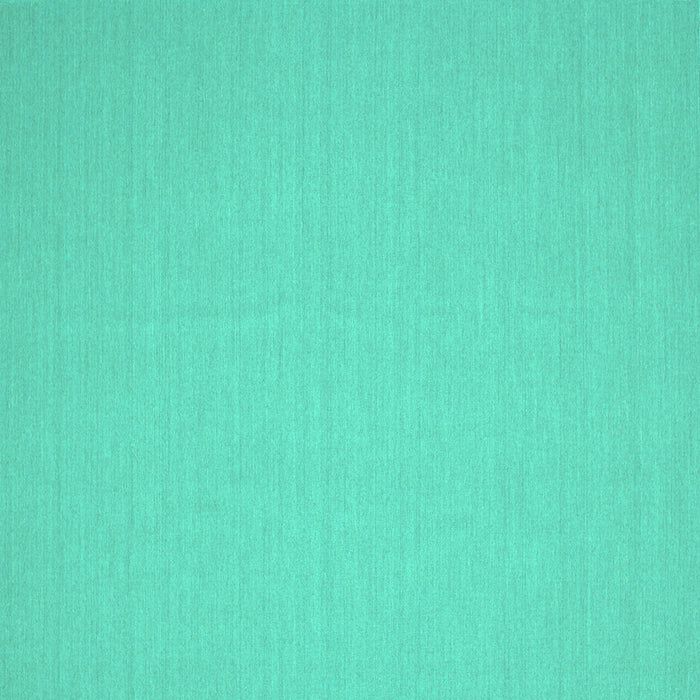 Square Solid Turquoise Modern Rug, con205turq