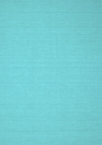 Solid Light Blue Modern Rug, con205lblu