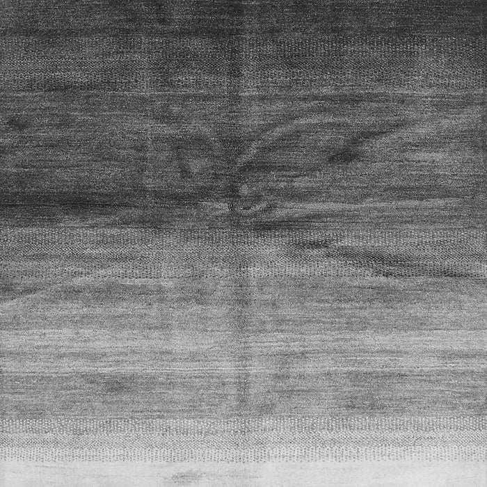 Serging Thickness of Machine Washable Abstract Gray Contemporary Rug, wshcon2060gry