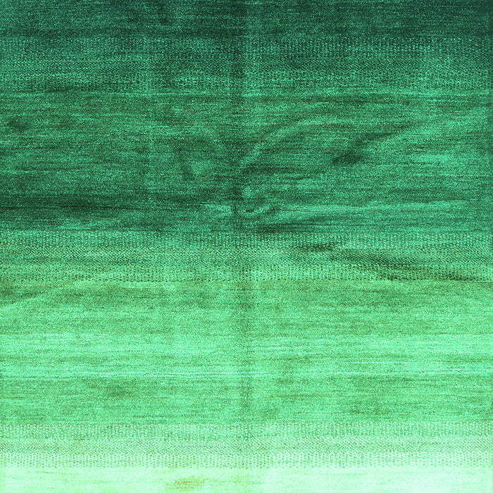 Abstract Turquoise Contemporary Rug, con2060turq