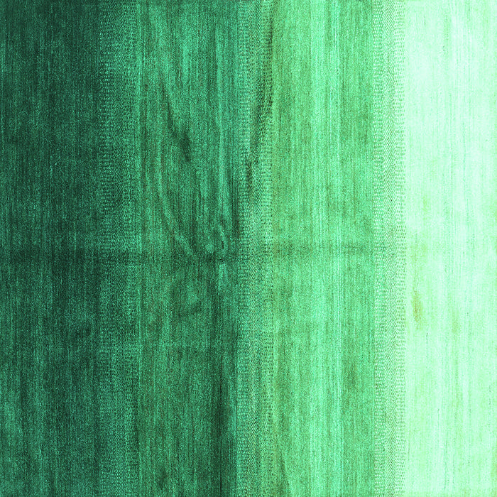 Square Machine Washable Abstract Turquoise Contemporary Area Rugs, wshcon2060turq