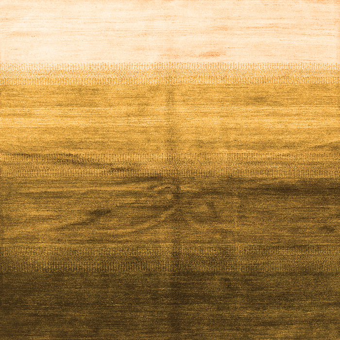 Serging Thickness of Abstract Orange Contemporary Rug, con2060org