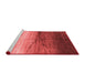 Contemporary Red Washable Rugs