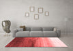 Contemporary Red Washable Rugs