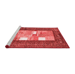Contemporary Red Washable Rugs