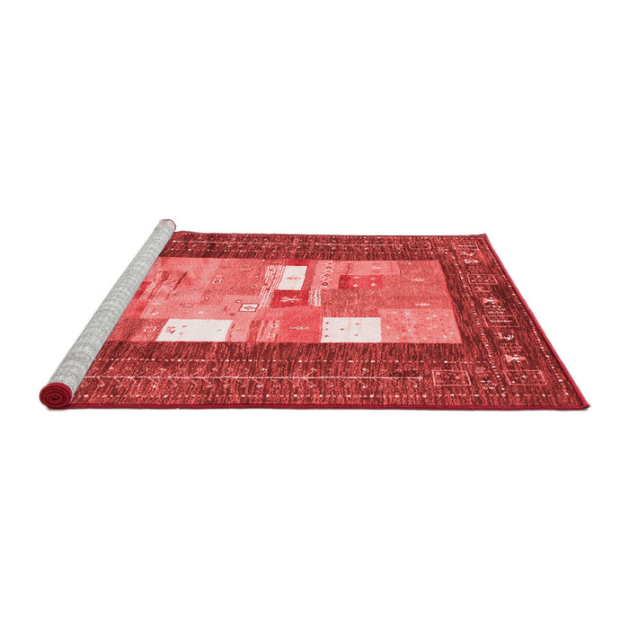 Contemporary Red Washable Rugs