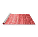 Contemporary Red Washable Rugs