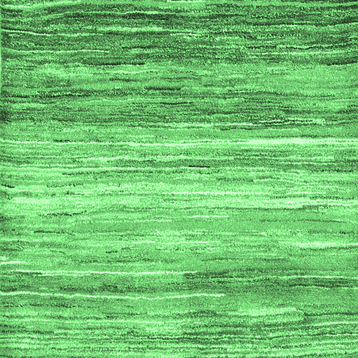 Abstract Emerald Green Contemporary Rug, con2062emgrn