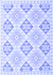 Southwestern Blue Country Rug, con2063blu