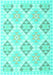 Southwestern Turquoise Country Rug, con2063turq