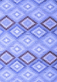 Southwestern Blue Country Rug, con2064blu