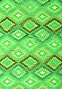 Southwestern Green Country Rug, con2064grn