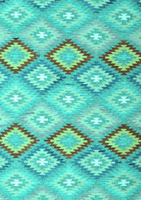 Southwestern Turquoise Country Rug, con2064turq