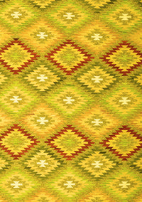 Southwestern Yellow Country Rug, con2064yw