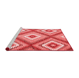 Country Red Washable Rugs
