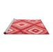 Country Red Washable Rugs