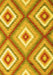 Southwestern Yellow Country Rug, con2065yw