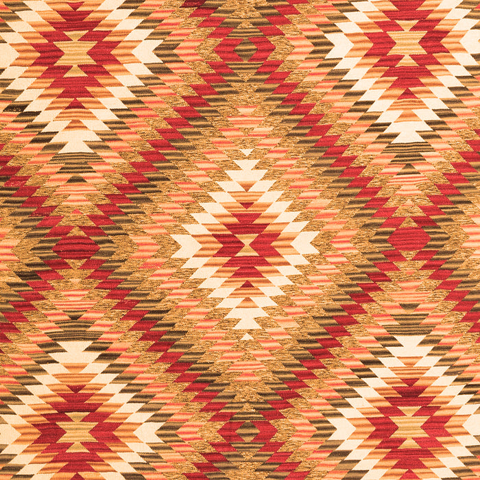Serging Thickness of Machine Washable Southwestern Orange Country Area Rugs, wshcon2065org