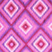 Square Southwestern Pink Country Rug, con2065pnk