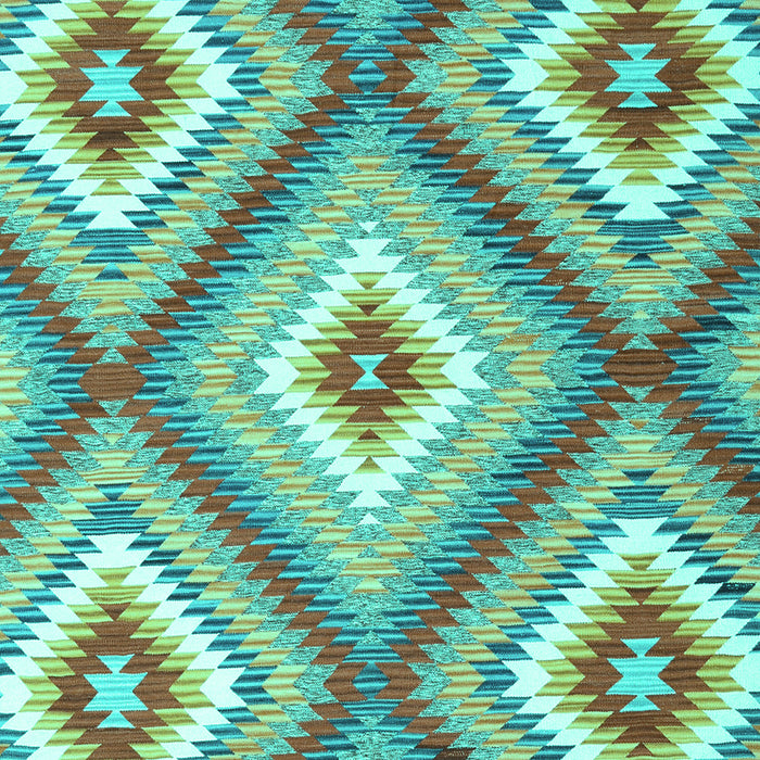 Southwestern Turquoise Country Rug, con2065turq