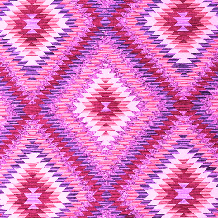 Southwestern Pink Country Rug, con2065pnk