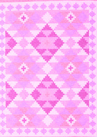 Southwestern Pink Country Rug, con2066pnk