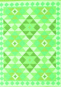 Southwestern Green Country Rug, con2066grn