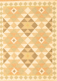 Southwestern Brown Country Rug, con2066brn