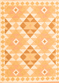 Southwestern Orange Country Rug, con2066org