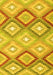 Southwestern Yellow Country Rug, con2067yw