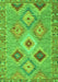 Southwestern Green Country Rug, con2068grn