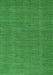 Abstract Green Contemporary Rug, con2069grn